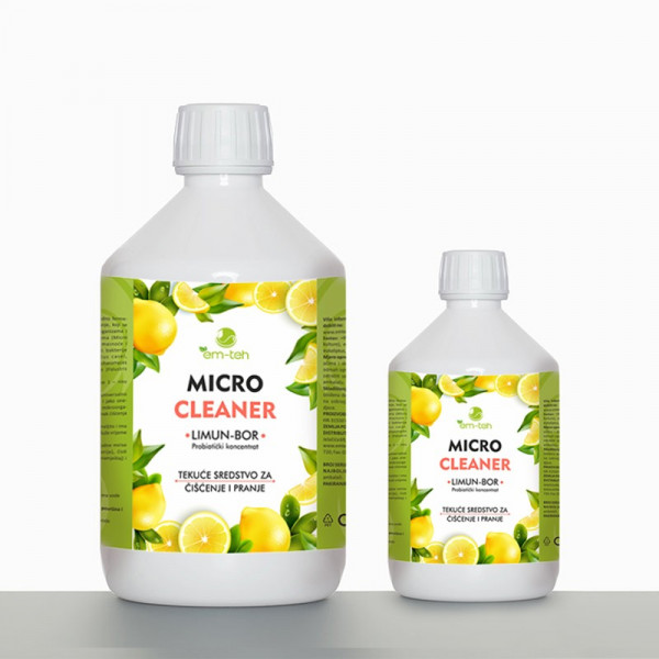 naturalny koncentrat do czyszczenia i mycia - MICRO CLEANER 0,5 L